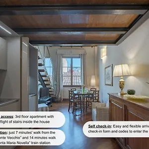 Apartment Tiziano Big Penthouse In The Oltrarno, Florence